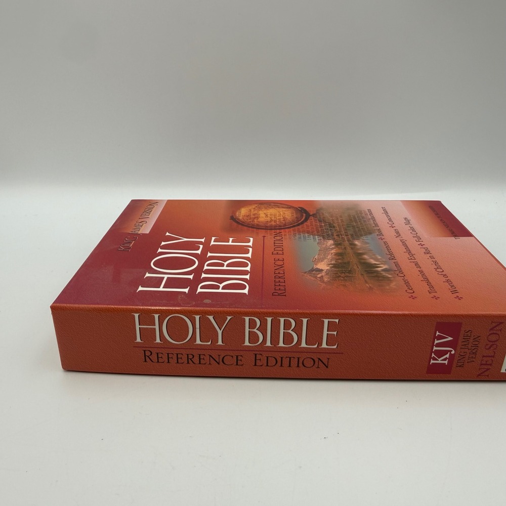 Thomas Nelson KJV Holy Bible Reference Edition Burgundy Genuine Leather 2006BG - Picture 4 of 7